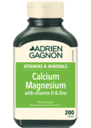 Calcium Magnesium With Vitamin D & Zinc - 200 Tabs