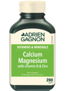 Calcium Magnesium With Vitamin D & Zinc - 200 Tabs