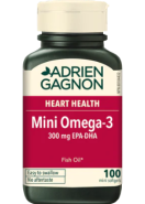 Mini Omega-3 300mg EPA-DHA - 100 Softgels