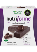 Nutriforme Meal Replacement Bars (Decadent Fudge) - 5 x 65g