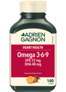 Omega 3-6-9 EPA 72mg DHA 48mg (Tangerine & Lime) - 140 Softgels