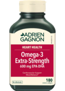 Omega-3 Extra Strength 600mg EPA-DHA - 180 Softgels