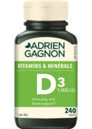 Vitamin D3 1,000iu - 240 Tabs