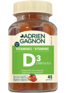 Vitamin D3 2,500iu (Sugar Free Mango Strawberry) - 45 Gummies