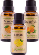 Citrus Trio (Orange Grapefruit Lemon) - 3 x 30ml + BONUS