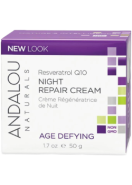 Resveratrol Q10 Night Repair Cream (Age Defying) - 50g