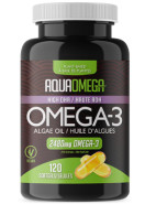 Plant-Based High DHA Omega-3 Algae Oil 2,480mg - 120 Softgels