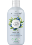 Super Leaves Bubble Bath Extra Gentle Unscented (Blueberry Leaves) - 473ml