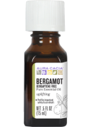 Bergamot Pure Essential Oil Uplifting (Bergaptene-Free) - 15ml