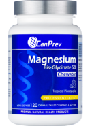 Magnesium Bis-Glycinate 50 Chewable (Tropical Pineapple) - 120 Tabs 