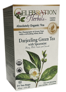 Green Tea Darjeeling With Spearmint(Organic) - 24 Tea Bags