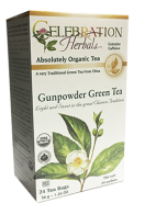 Green Tea Gunpowder (Organic) - 24 Tea Bags