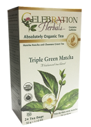 Triple Green Matcha Tea (Organic) - 24 Tea Bags