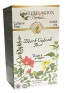 Black Cohosh Root Tea (Organic) - 24 Tea Bags