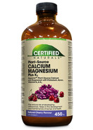Calcium Magnesium + K2 Liquid (Cherry Plant Based) - 450ml