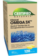 Clinical Omega 3x Fish Oil - 120 Gelcaps