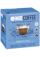 Dark Roast Decaf Coffee Single Serve (Organic) - 12 Packet