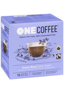 French Roast Coffee Single Serve (Organic) - 12 Packet