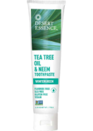 Natural Tea Tree Oil & Neem Toothpaste (Wintergreen) - 176g