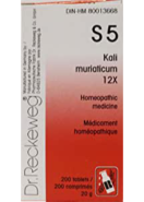 Tissue Salt S5 Kali Muriaticum 12x - 200 Tabs
