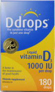 Adult D Drops 1,000iu - 5ml (180 Drops)