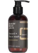 Beard + Face Wash (Sandalwood) - 200ml