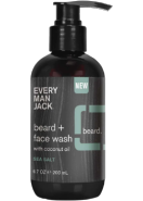 Beard + Face Wash With Coconut Oil (Sea Salt) - 200ml