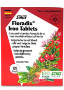 Floradix Iron Tablets - 120 Tabs