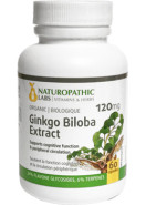 Ginkgo Biloba Double Strength (Organic) 120mg - 60 Caps
