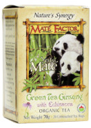 Organic Mate Tea (Green Ginseng) - 20 Tea Bags