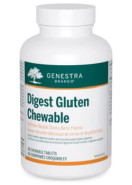 Digest Gluten Chewable (Cherry Berry) - 90 Chew Tabs - Genestra