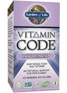 Vitamin Code Raw Prenatal - 90 V-Caps - Garden of Life