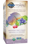 mykind Organics Prenatal Once Daily Multivitamin - 30 V-Tabs