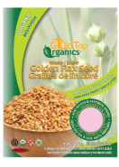 Organic Golden Flax Seed Whole - 454g