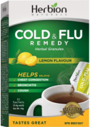 Cold & Flu Remedy (Natural Lemon) - 10 Sachets