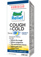 Real Relief Cough & Cold Syrup Nighttime Formula - 250ml