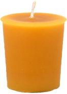 Pure Beeswax Candle Votive (Natural) - 2 Inch