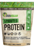 Iron Vegan Raw Sprouted Protein (Vanilla) - 500g
