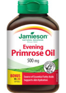 Evening Primrose Oil 500mg - 90 + 90 Softgels BONUS