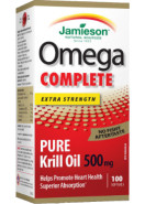 Omega Complete Extra Strength Super Krill 500mg - 100 Softgels