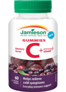 Vitamin C + Immune Shield (Elderberry) - 60 Gummies