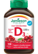 Vitamin D 1,000iu (Wild Cherry) - 150 Sublingual Tabs