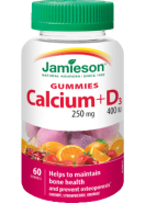 Calcium And Vitamin D Gummies - 60 Gummies