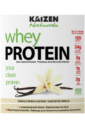 100% Natural Whey Protein (Vanilla Bean) - 29.4g Packet - Kaizen