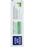Triple Action Fluoride Free Gel Toothpaste (Herbal Mint) - 127.6g
