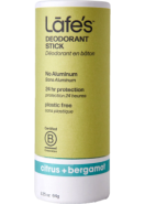 Deodorant Plastic-Free Stick (Citrus & Bergamot) - 64g