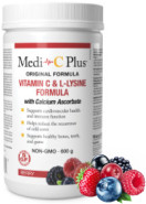 Medi-C Plus With Calcium Ascorbate (Berry) - 600g