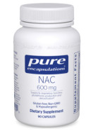 NAC (N-Acetyl-L-Cysteine) 600mg - 90 V-Caps