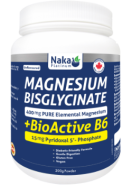 Magnesium Bisglycinate 400mg + Bioactive B-6 15mg (Unflavoured) - 200g
