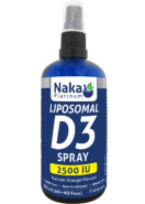 Liposomal D3 2,500iu Spray (Orange) - 100ml - Naka
